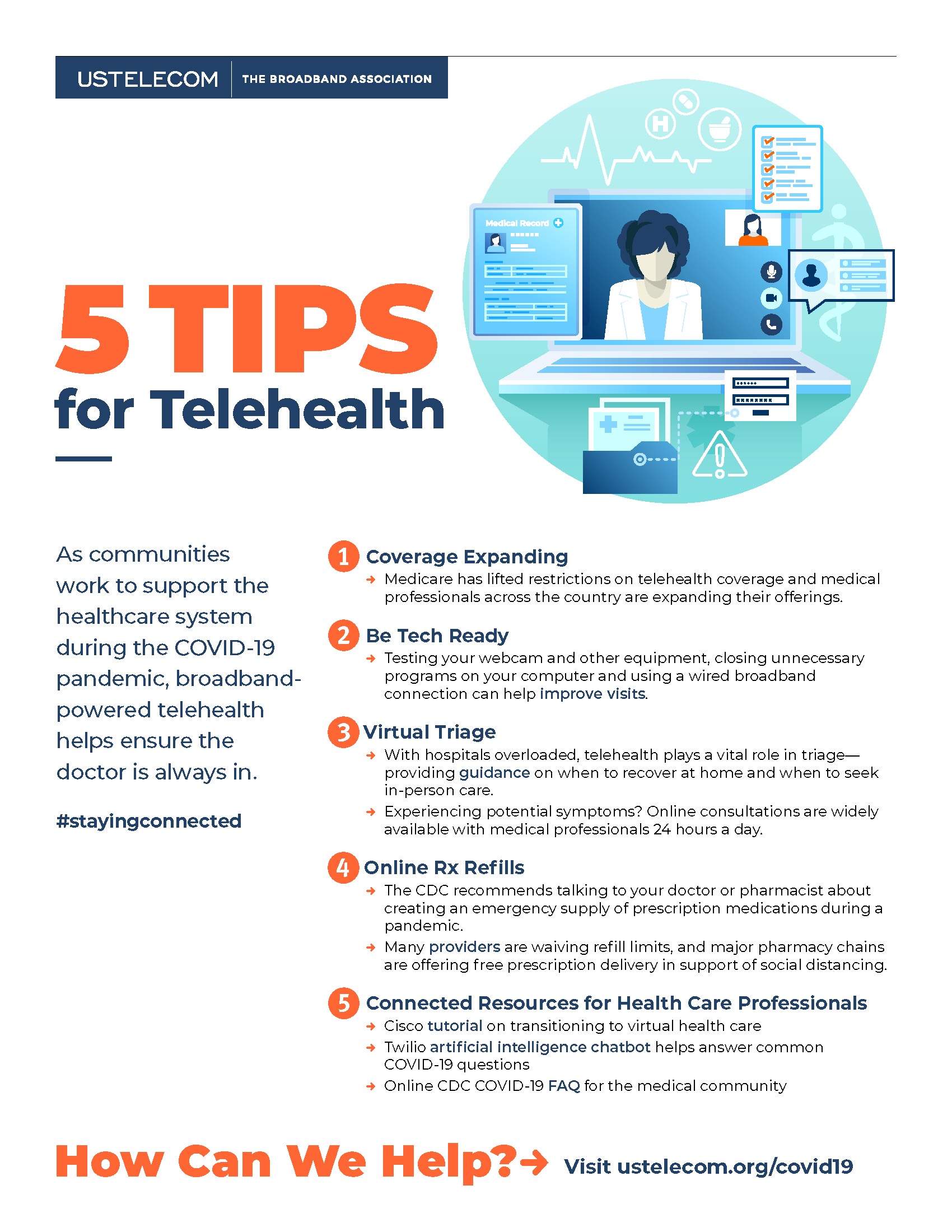5 Tips for Telehealth